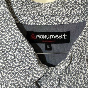 Monument short sleeve casual shirt